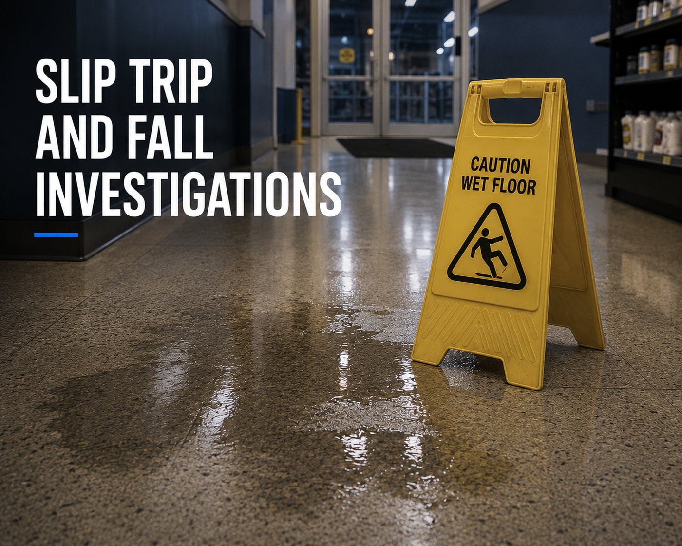 Slip, Trip & Fall Investigations